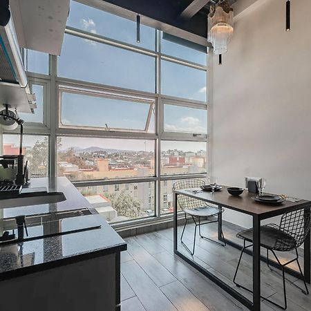 The Jungle Loft Tropical Comfort In A Centric Location With Kitchen Mexico City Ngoại thất bức ảnh