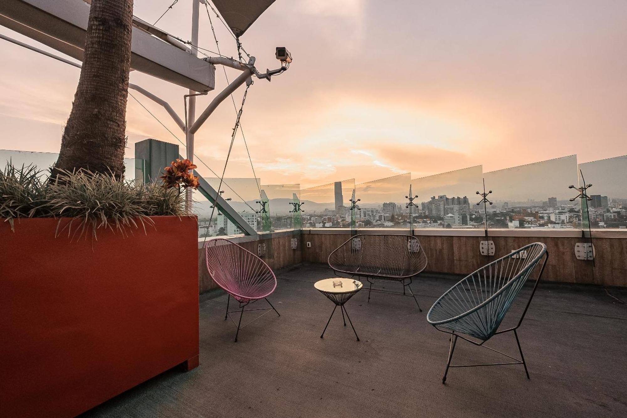 The Jungle Loft Tropical Comfort In A Centric Location With Kitchen Mexico City Ngoại thất bức ảnh
