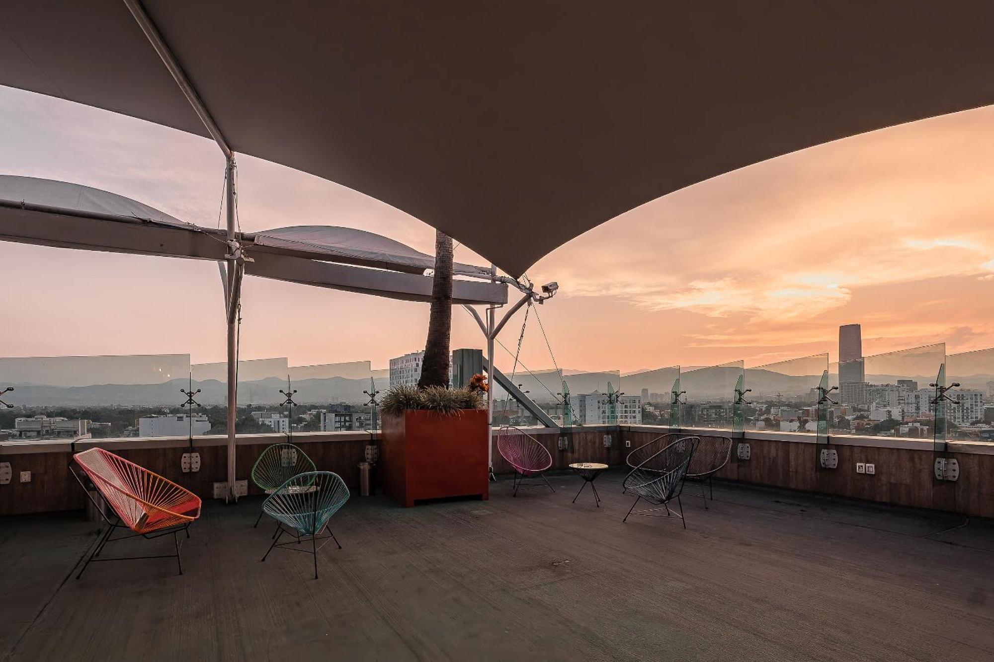 The Jungle Loft Tropical Comfort In A Centric Location With Kitchen Mexico City Ngoại thất bức ảnh