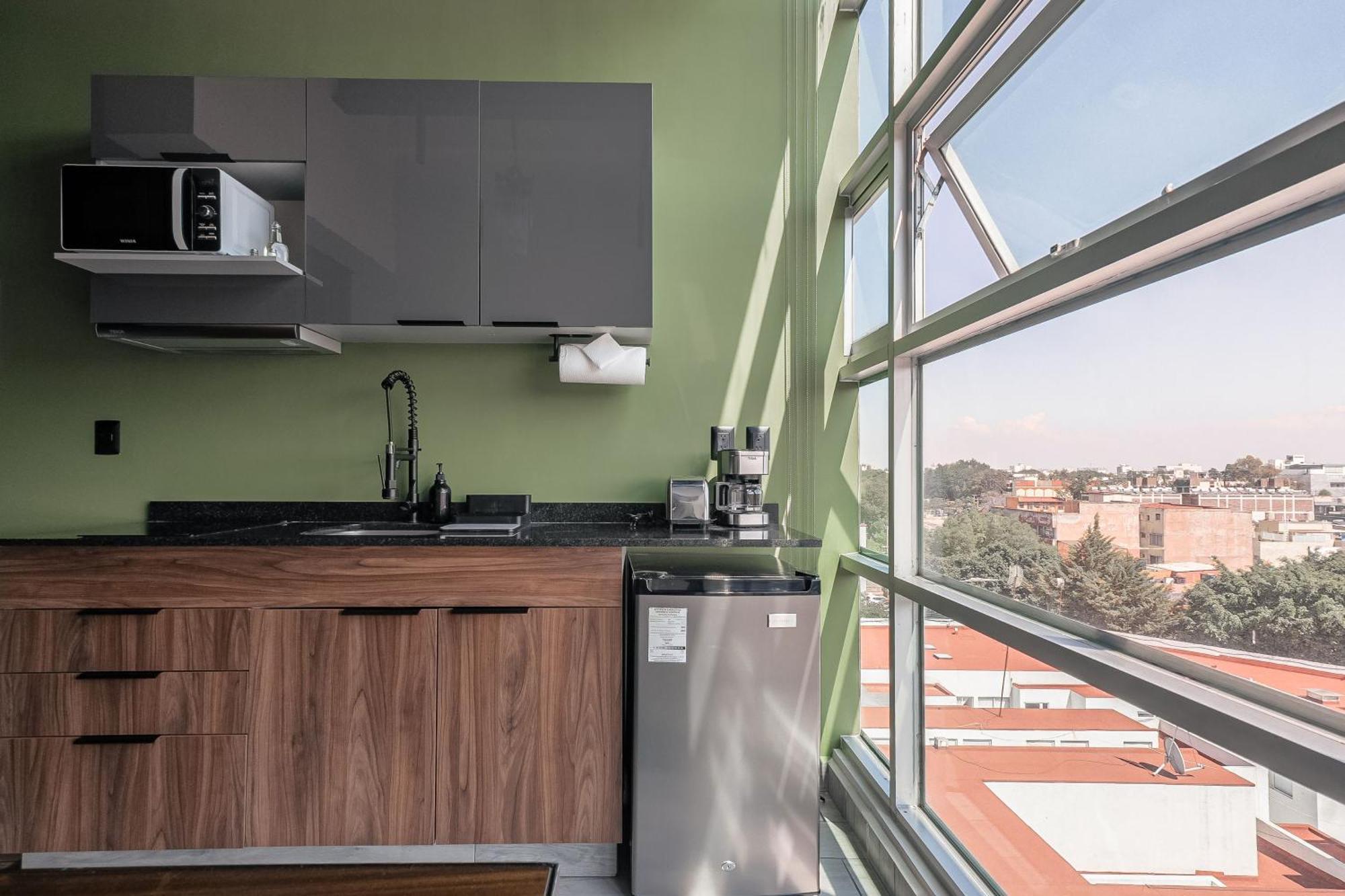 The Jungle Loft Tropical Comfort In A Centric Location With Kitchen Mexico City Ngoại thất bức ảnh